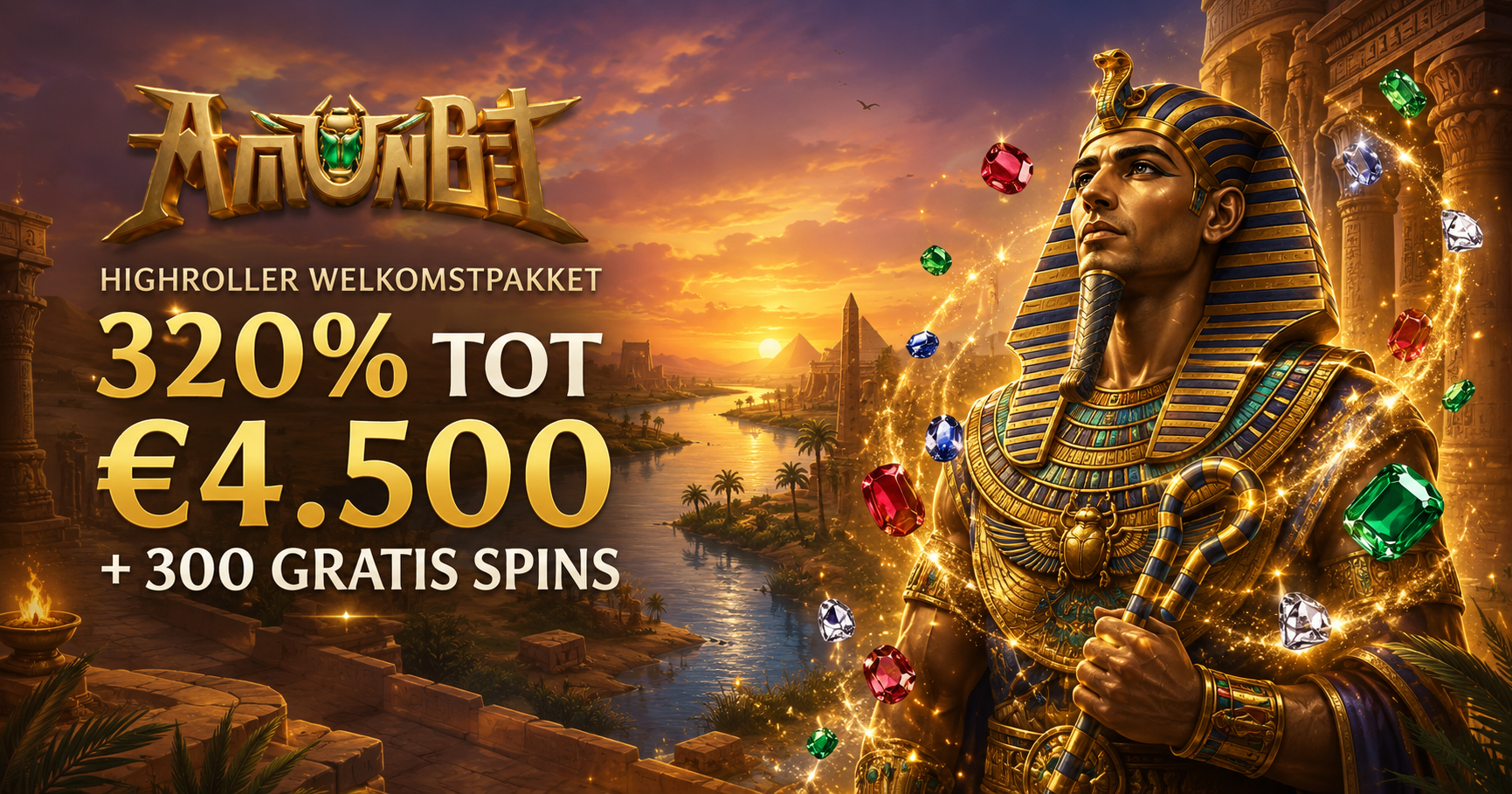 Amunbet Casino Welkomstbonussen banner